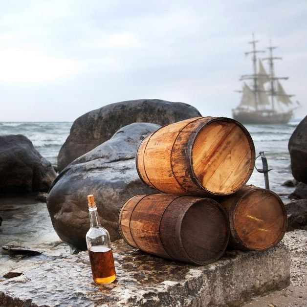 Versate una goccia o due di alcool nei mari prima di partire, come libagione agli dei? 