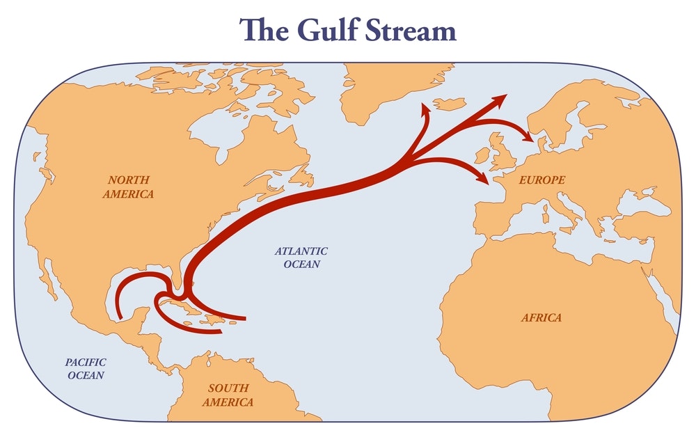 Tokovi in jadranje: Atlantski ocean