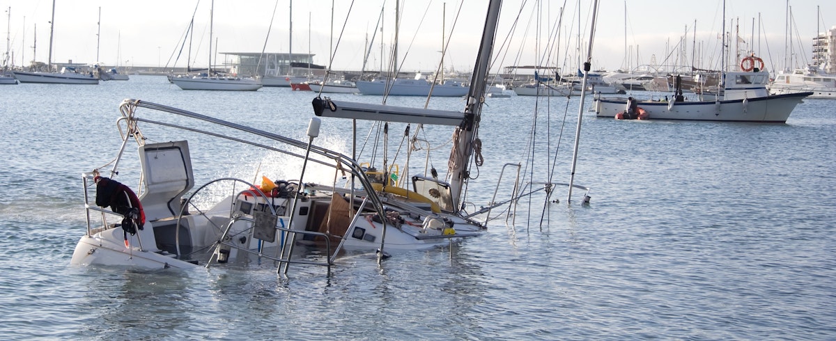 sailboat in wind