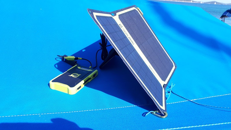 There's always a bit of a shortage of power on a ship. How to harness the sun's energy in a convenient, simple and practical way? We've tested one option for you right on the boat.