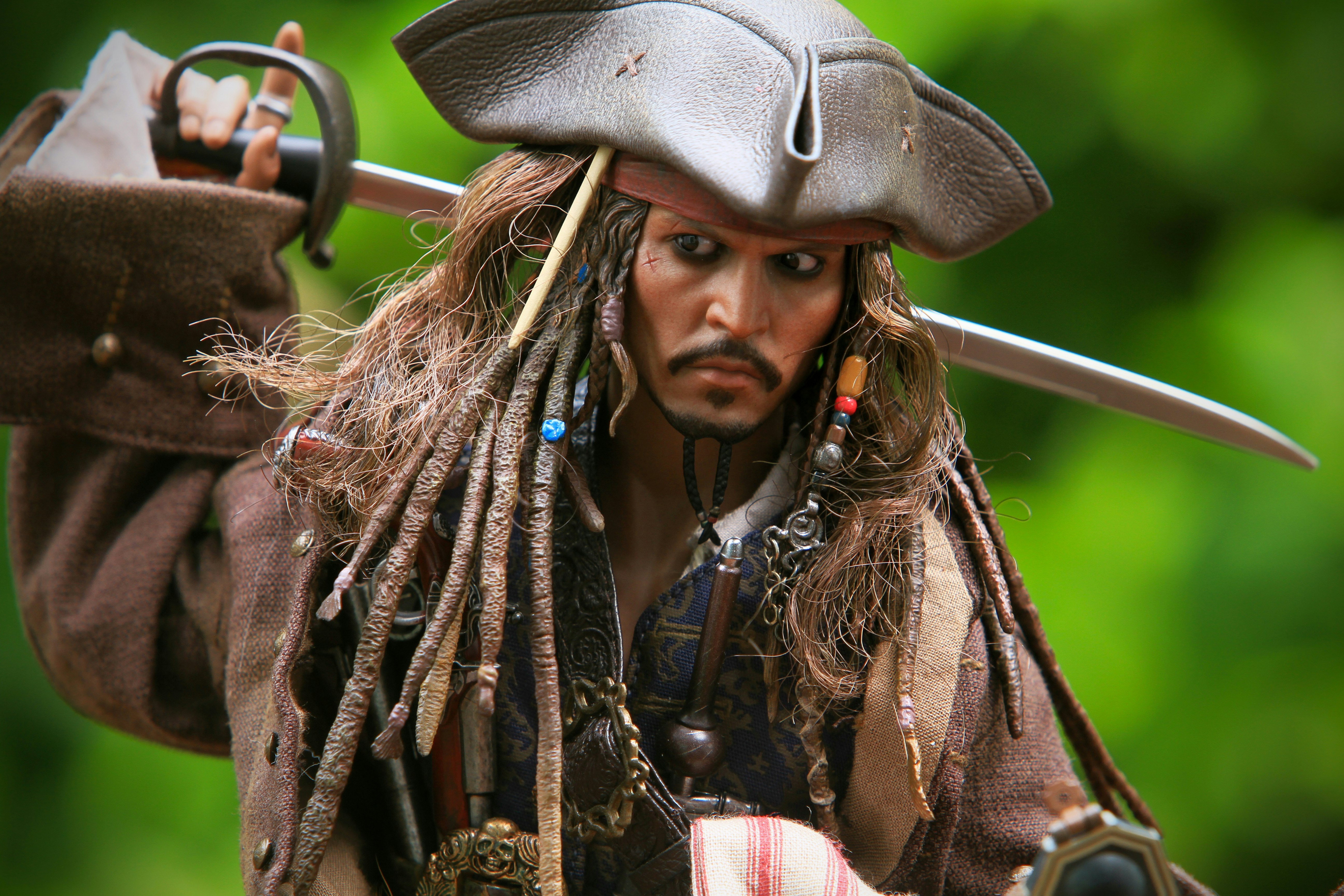 Jack Sparrow, Piráti z Karibiku.