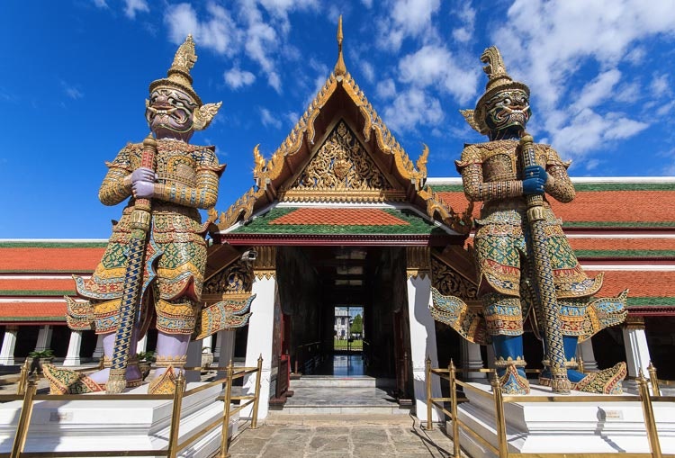 Wat Phra Kaeo tempel