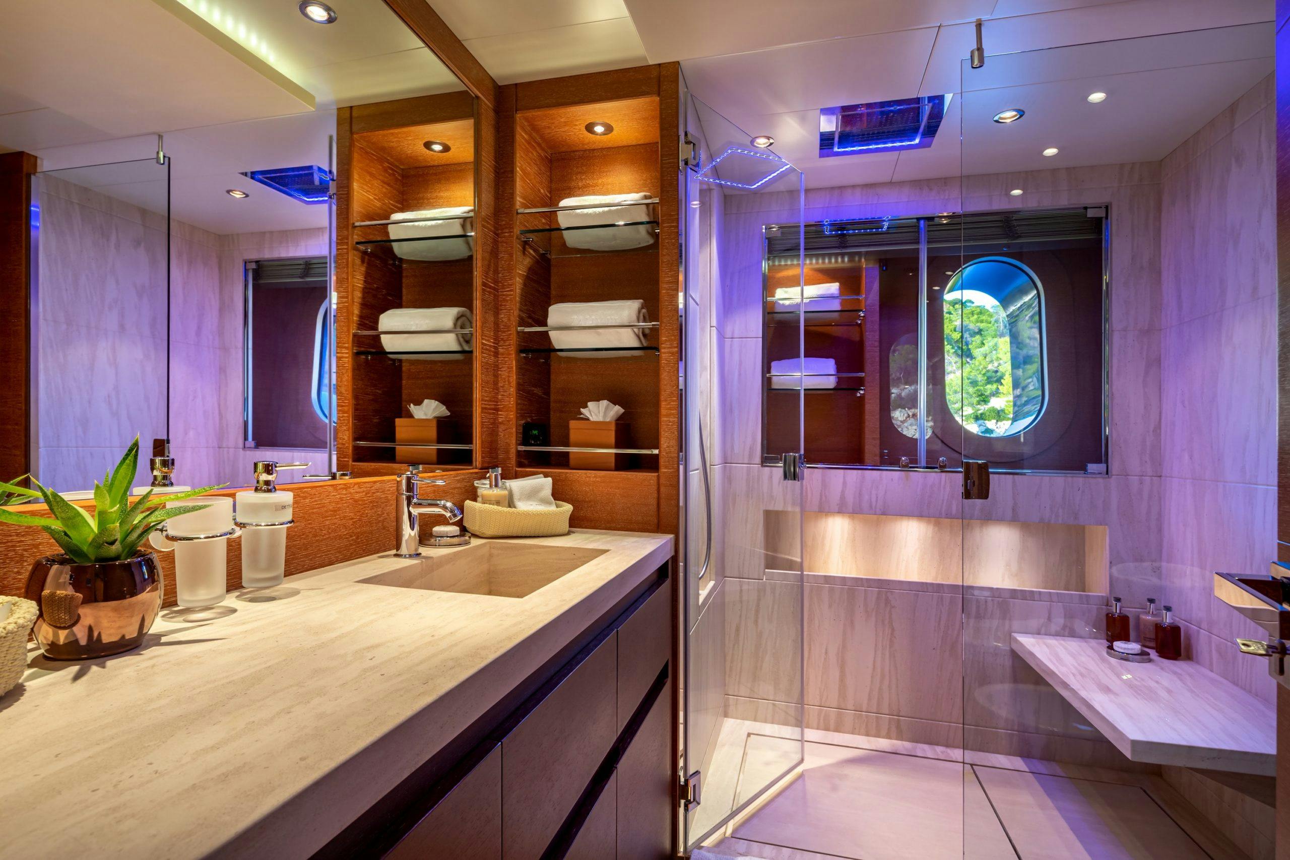 ZALIV III LUXURY YACHT CHARTER - IDEAL BATHROOMS