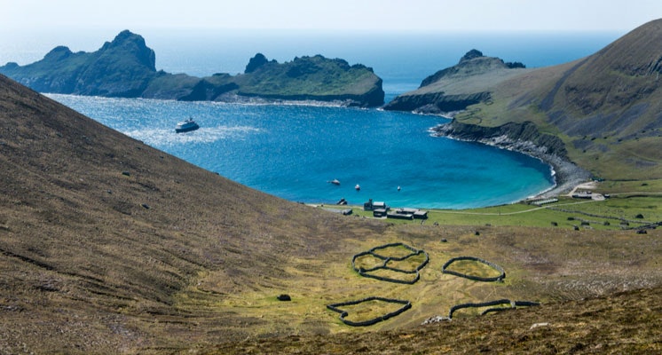 Ostrov St. Kilda je první Národní památkou a rezervací ve Skotsku