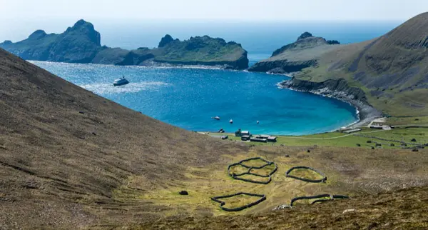 The island St. Kilda 