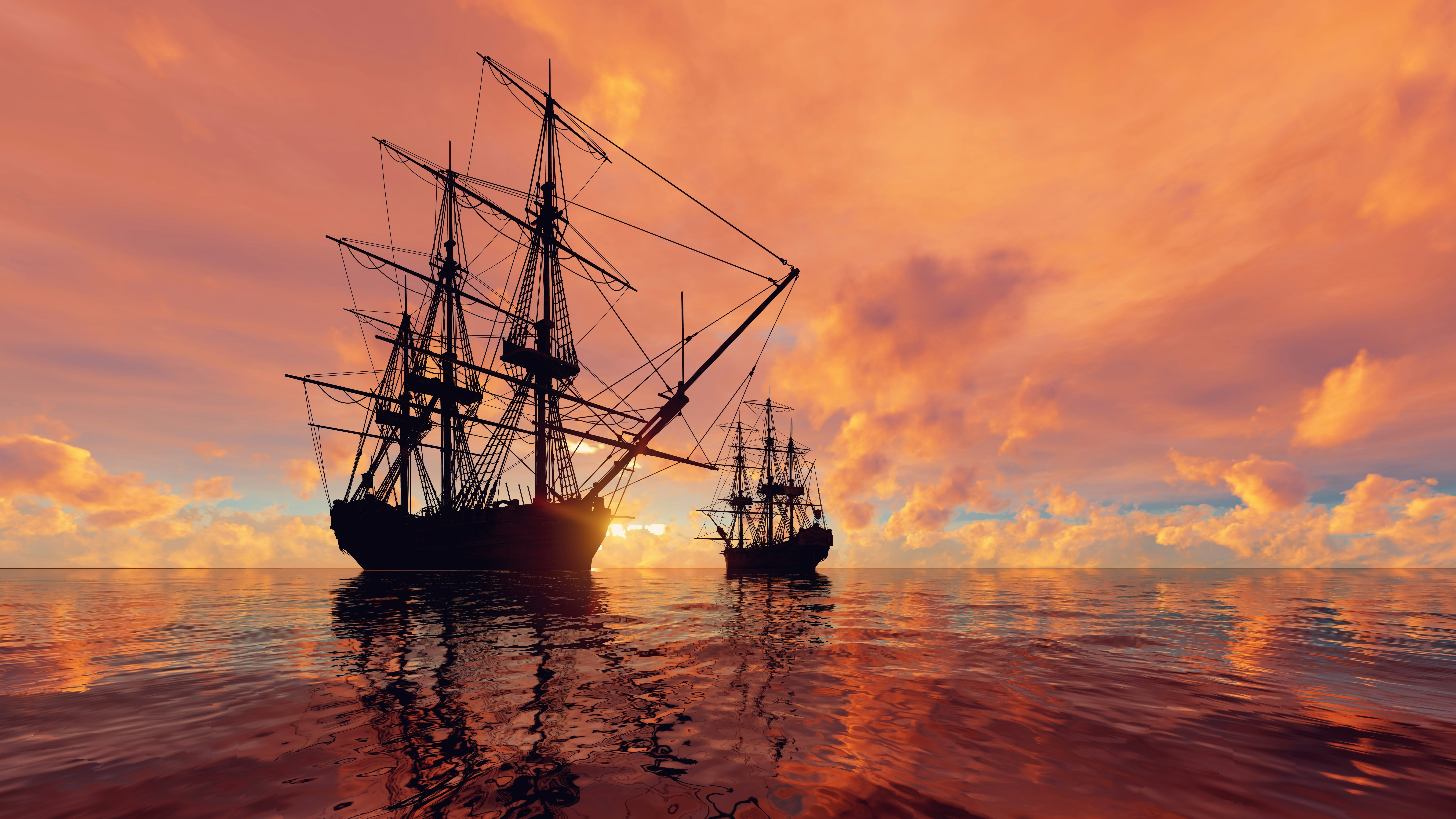Heutzutage sind Segelschiffe meist nur noch eine Erinnerung an die alten Zeiten