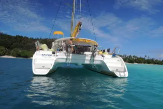 Polynésie katamarán