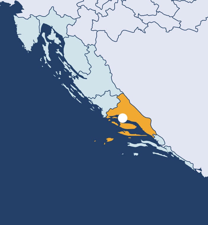Centrala Dalmatien