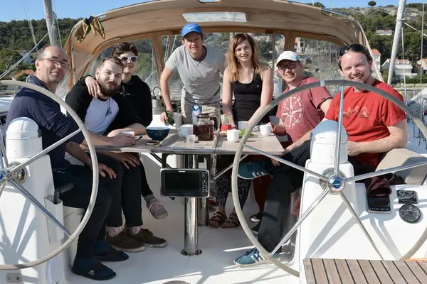 The mood during the whole voyage was excellent