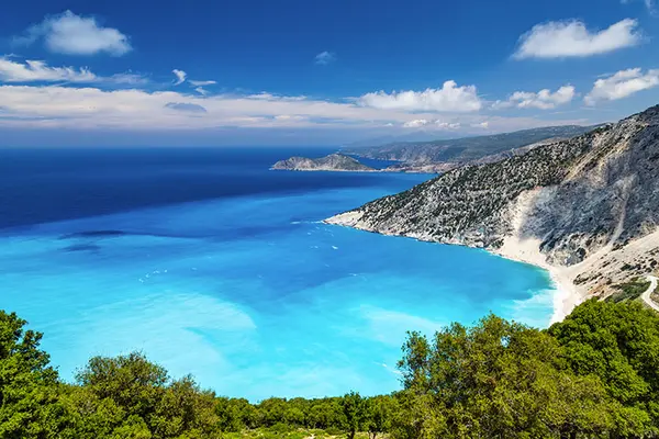 Pláž Myrtos, Kefalonia