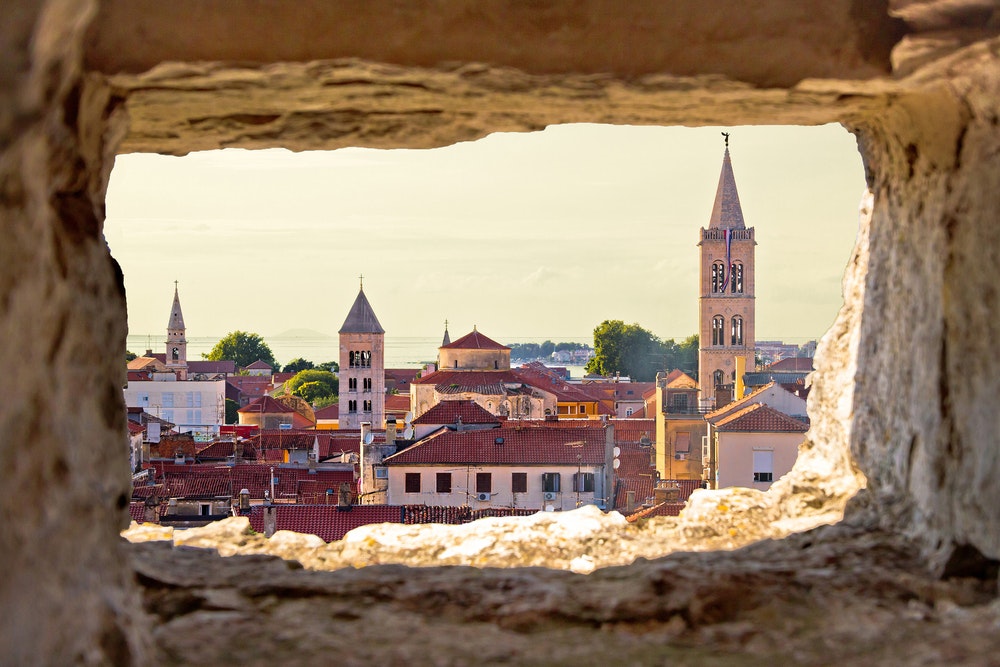 Zadar Unesco historisk plats