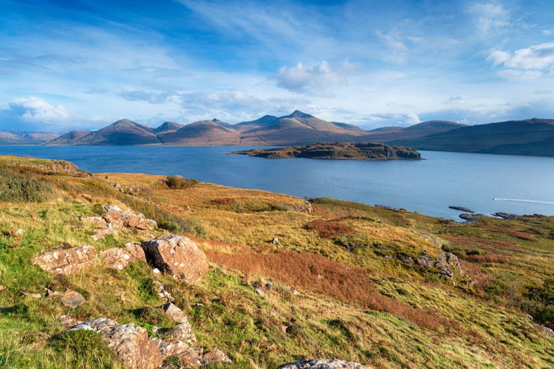 Plavba vedla přes nejkrásnější místa skotské ostrovní říše