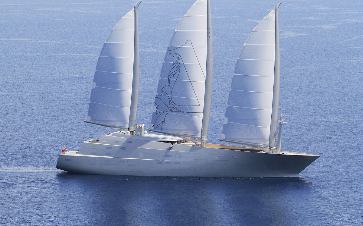 Lo yacht a vela A: Una meraviglia dell'ingegneria e del lusso