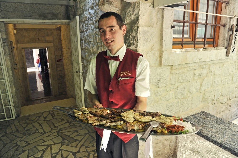 Kroatische Kellner
