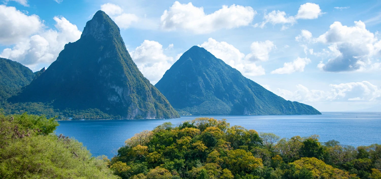 Poznejte krásy ostrova St.Lucia – Gros a Petit Pitons