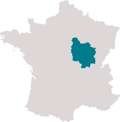 Mapa Nivernais, Val de Loire