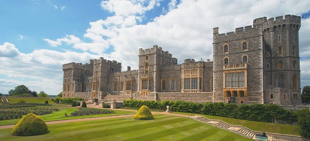 Виндзорский замок - королевская резиденция в Беркшире, Англия
