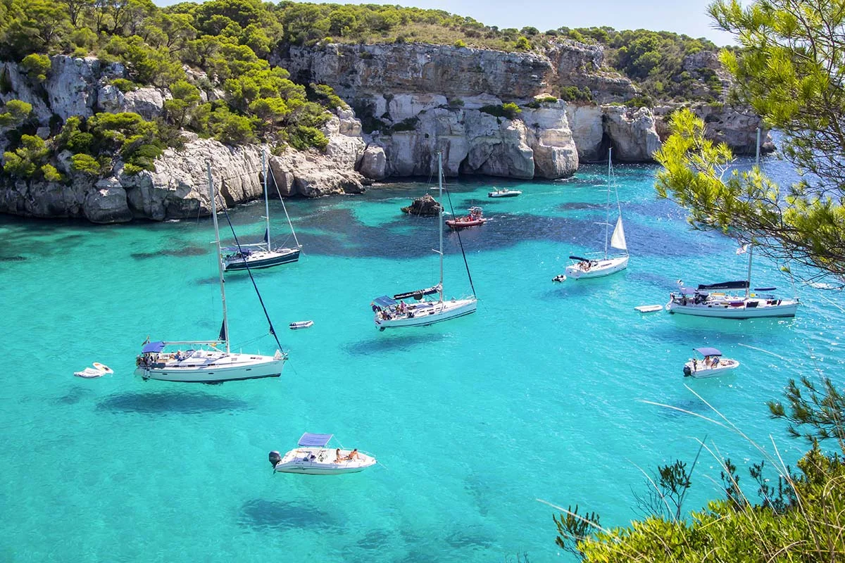 Macarella Strand in Menorca