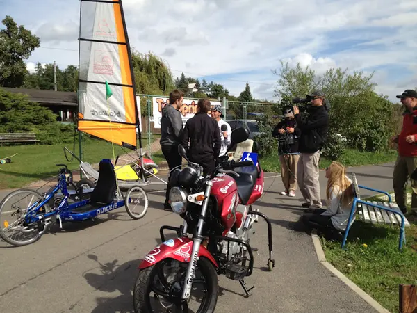 Jedna z akcí neziskovky Adrenalin bez Bariér