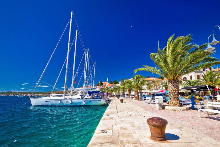 Yacht charter Horvátországban