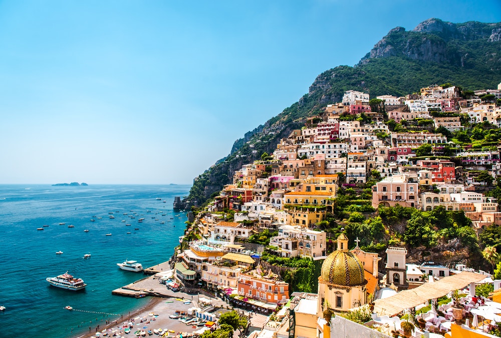Den maleriske Amalfi-kyst