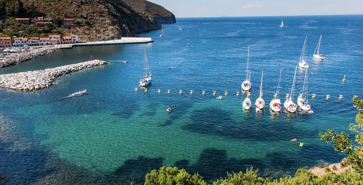 Capraia saar ja Toscana rahvuspark