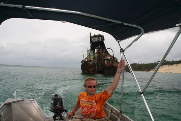 Jakub má vodu a moře hodně rád i na cestách