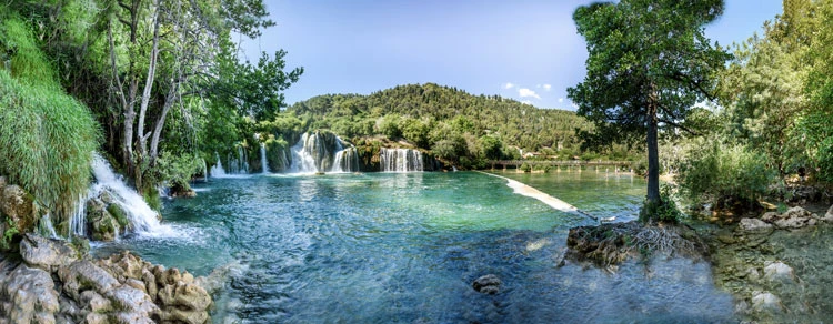 Krka - vodopády 