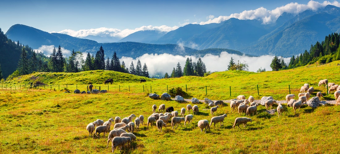 Národný park Triglav v Julských Alpách