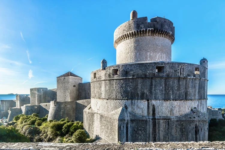 The Minčeta defensive tower as the House of the Undying