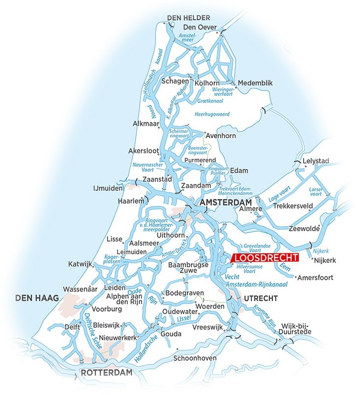 Loosdrecht_NL_mapa