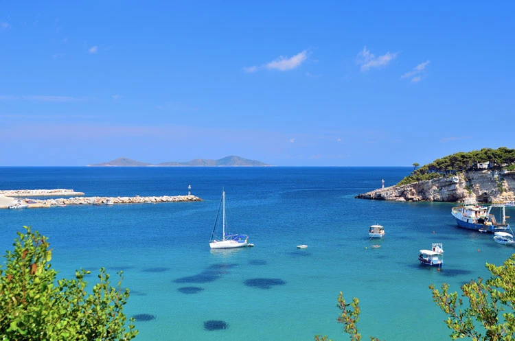 Cove and Panormos beach