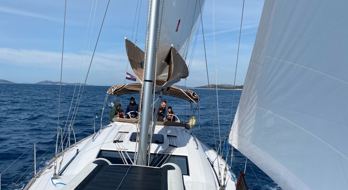 How did our first yachting trip in Croatia go? An uncomplicated journey featuring deserted seas and well prepared charters