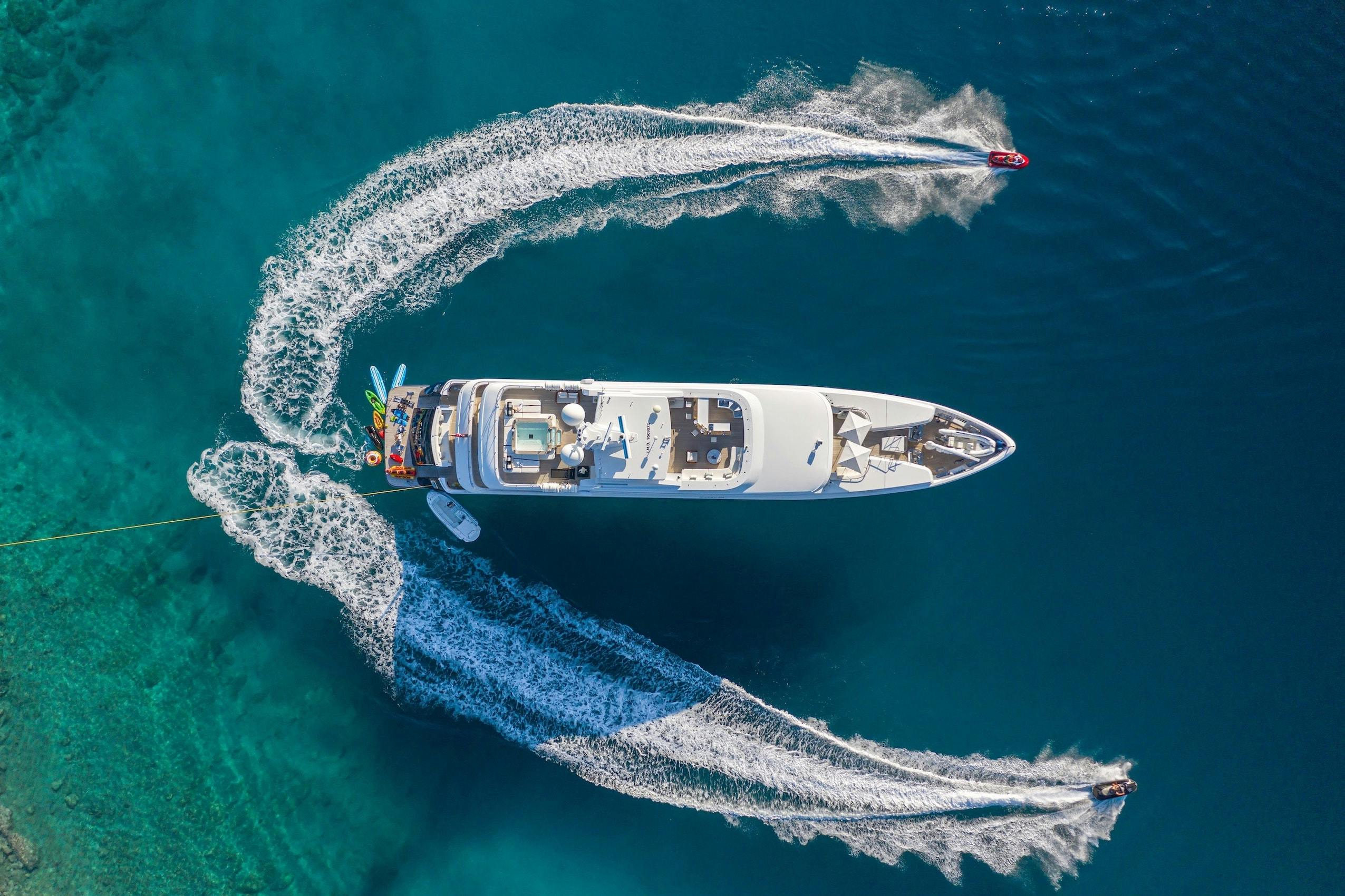 ZALIV III LUXURY YACHT CHARTER - LARGE RANGE OF WATER TOYS