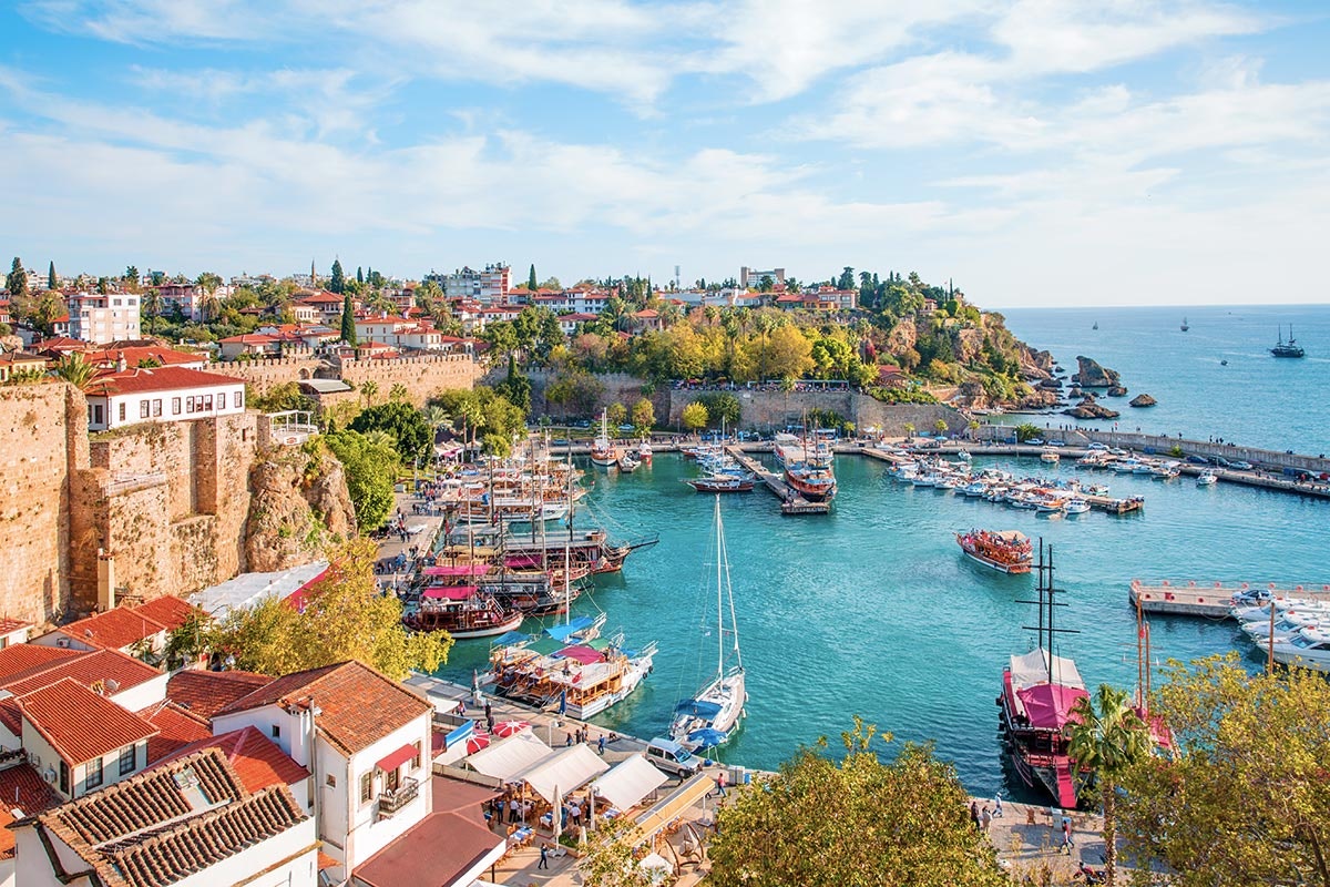 Yachtcharter-ferie i Tyrkiet