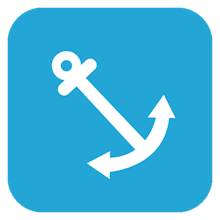 Anchor alarm logotip