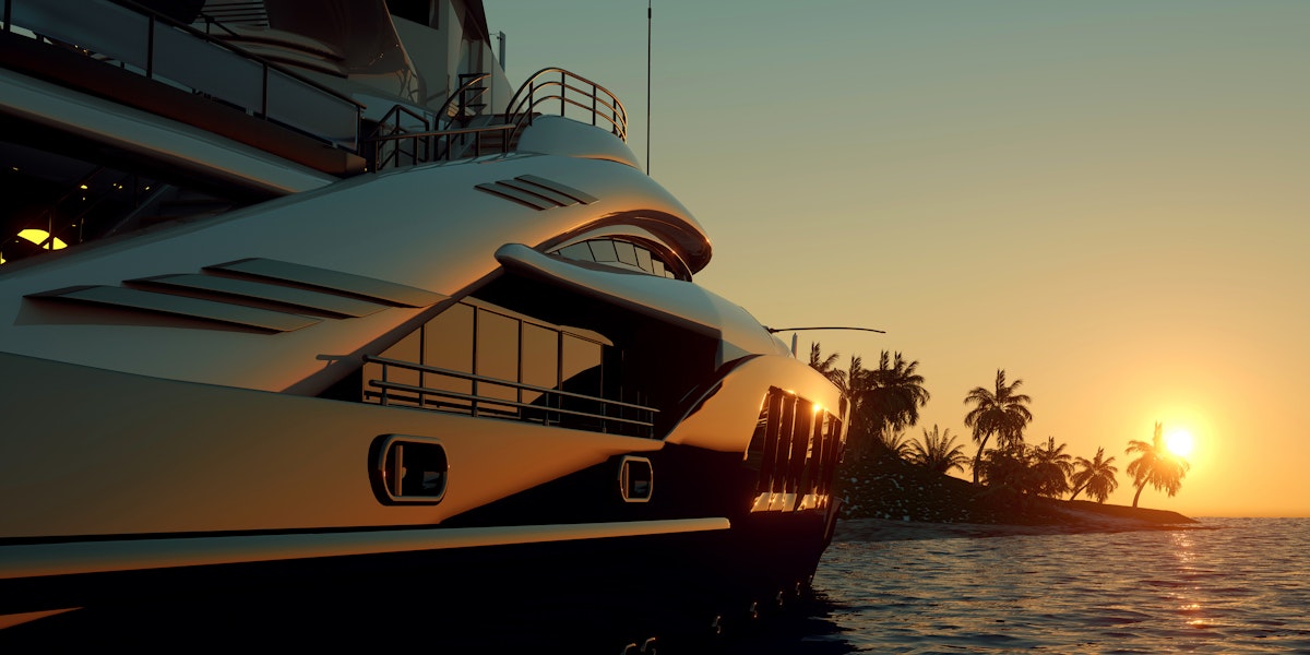 Noleggio di yacht di lusso