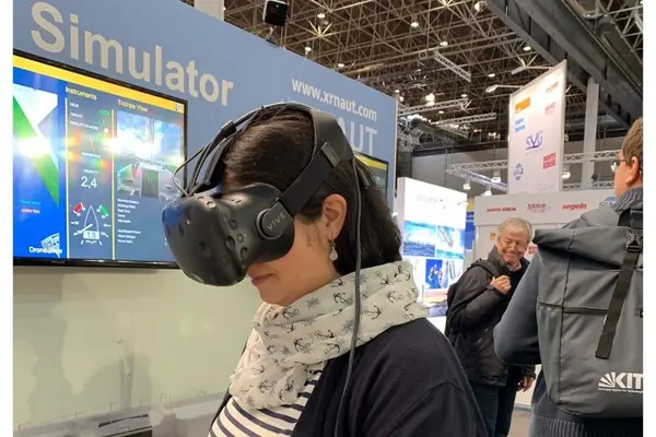 Anchor training simulator