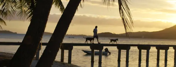 Západ slunce Bora Bora