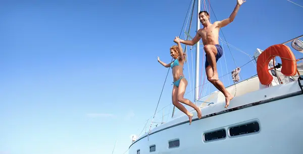 Holiday on Boat with lots of fun